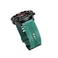 For Huawei Watch GT 2 46mm Carbon Fiber Silicone Watch Band. 