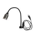 Magnet LED LAMP SS-804 Stainless Steel Magnetic LED Lamps Magnet Base COB Wick lamp Aluminum lampshade Universal AC 220V 10W LED Light Bulbs.