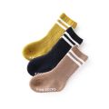 5Pcs/lot Kids Sock Cotton Children's Keep Warm Stripe High Tube Socks For Boys Girl New Born Floor Kid Sock Autumn Winter Socks. 