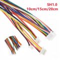 SH1.0 Electronic Wire Single Head Tin Plated Connecting Line 10pcs 10cm/15cm/20cm SH 1.0mm Pitch Cable 28AWG 2/3/4/5/6/7/8/9/10P. 
