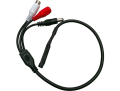 CCTV Camera Audio Microphone with Power - Black. 