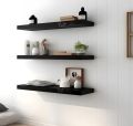 White Floating Shelf Set of 1/2/3,Wall Hanging Shelf,Home Decoration Shelf,Storage Shelves Display Racks Home Decor Wall shelve for Living Room, Office Shelves, Book Shelf Size:19x6 inch. 