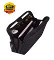 WiWU Alpha Tech Pouch Electronics Organizer Travel Bag for Macbook Accessories - black. 