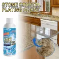 Multi-surface Stone Stain Remover Cleaner Nano Stone Crystal Plating Agent, Marble Stone Cleaner Polished for Marble, Floor, Tile & Ceramic Stain Remover, 450ml (1). 