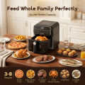 Oraimo NutriFry S1 1500W 6L Air fryer ( OAF-261A )- GRAPHITBLACK.