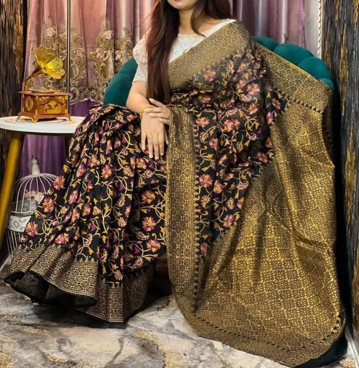 Saree%20for%20Women%20All%20Season%20Screen%20Print%20Japani%20Silk%20Fabric%20Traditional%20Style%20Available%20in%20Multiple%20Colors%20-%20Image%205