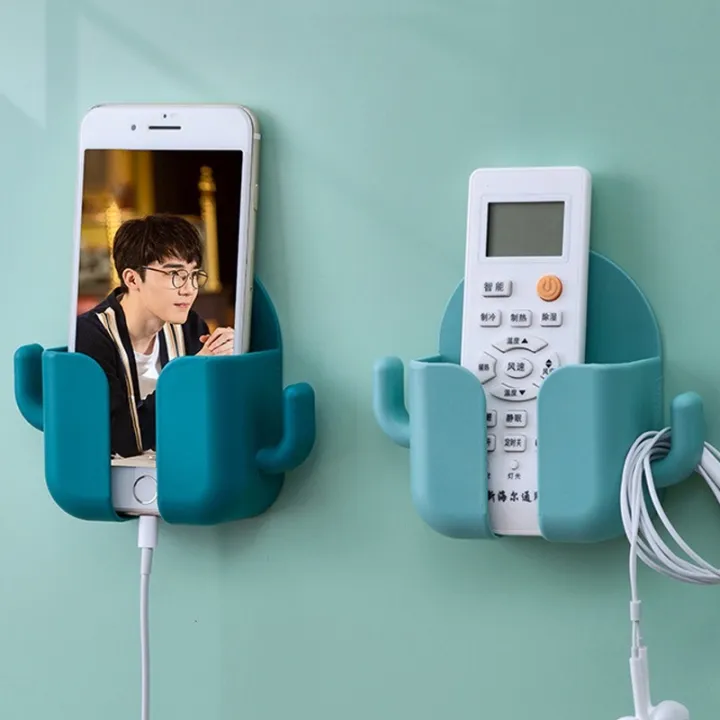 1%20Pcs%20Wall%20Mounted%20Organizer%20Storage%20Box%20Remote%20Control%20Mounted%20Plug%20Stand%20Holder%20Phone%20Multifunction%20Wall%20Mobile%20Charging%20Holder%20-%20Image%203