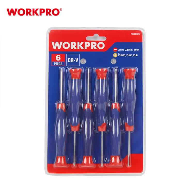 Workpro%206%20Pc%20Precision%20Screwdriver%20Set%20(METRIC)%20-%20Image%204