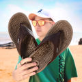 Men Flip Flops Massage Slippers Comfortable Men Casual Shoes Men's Shoes Summer Breathable Beach Water Shoes Sandals Size 40-45.
