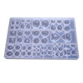 crystal drop glue patch mold Time Gem patch pendant silicone abrasive tool style size.