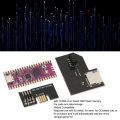 Microcontroller Board, Plug and Play Microcontroller Replacement Modchip Dual Core with SD2SP2 Pro Micro Storage Card Adapter for Game Console.