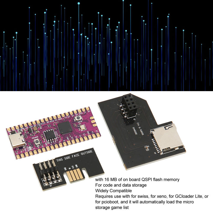 Microcontroller%20Board,%20Plug%20and%20Play%20Microcontroller%20Replacement%20Modchip%20Dual%20Core%20with%20SD2SP2%20Pro%20Micro%20Storage%20Card%20Adapter%20for%20Game%20Console%20-%20Image%209