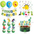 Dinosaur Theme Boys Favors Birthday Party Decoration Disposable Tableware Set Cup Plate Jungle Decoration Baby Shower Supplies. 