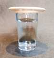 6 pcs plaine design water glass - Clasic mini desert glass jusse glass. 