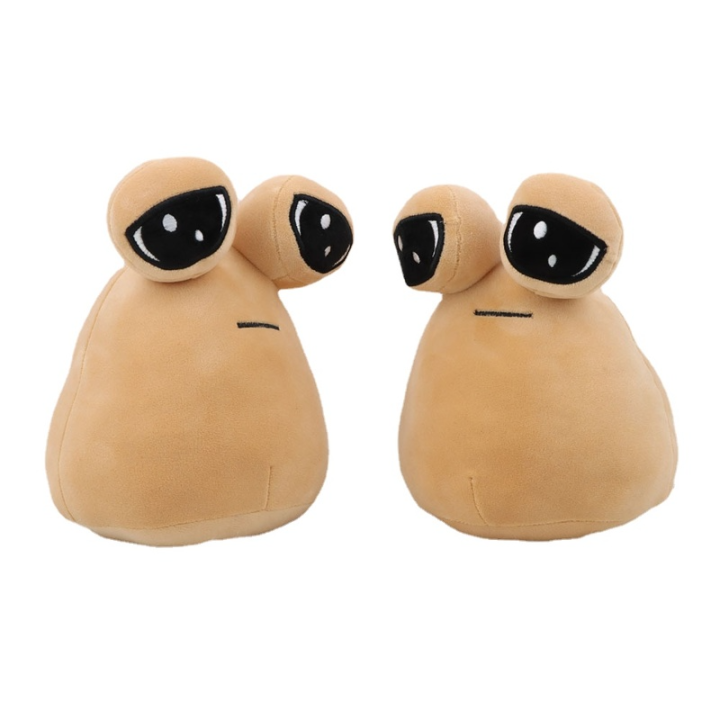 22cm Pou Plush New My Pet Alien Pou Plush Toy Kawaii Alien Stuffed Plush Doll Game Plush Animal Pou Doll for Kids Birthday Gift