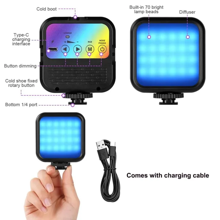 Mini%20RGB%20LED%20Square%20Soft%20Light%20Fill%20Photography%20for%20Cameras%20Mobile%20Phone%20Selfie%20Poles%20Live%20Streaming%20Selfie%20Vlog%20Rechargeable%20-%20Image%203