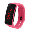 Children Kids Silicone Band LED Screen Electronic Digital Sports Wrist Watch.