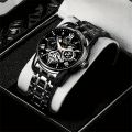 Low-price Buy Watches Male Hollow-out Design Calendar Waterproof Luminous Watches High-end Fashion Watches. 
