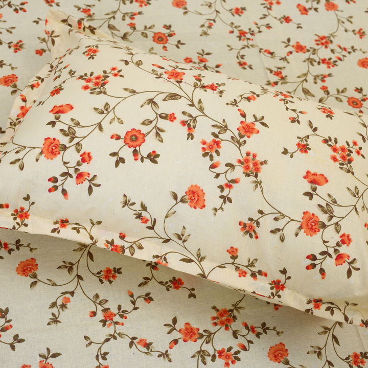 Digital%20Home%20TEX%20Cotton%20Multi-color%20Double%20King%20Size%20Flat%20Bed%20Sheet%20Set%20(7.5%20x%208.5%20Feet)%20with%20Two%20Pillow%20Covers%20-%20Easy%20Maintainance%20Hand%20Washable%20-%20Image%203