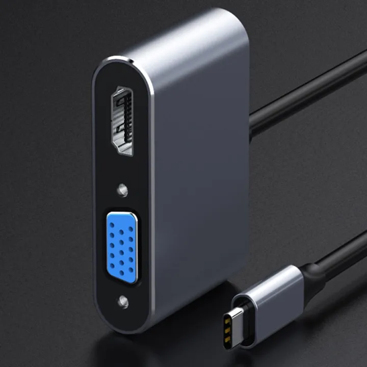 USB%20C%20to%20HDMI%20VGA%20Multiport%20Adapter%204K%20Type%20C%20USB-C%20HUB%20Video%20Projectors%20Converters%20Port%20Adaptor%20for%20Macbook%20Pro%20-%20Image%206