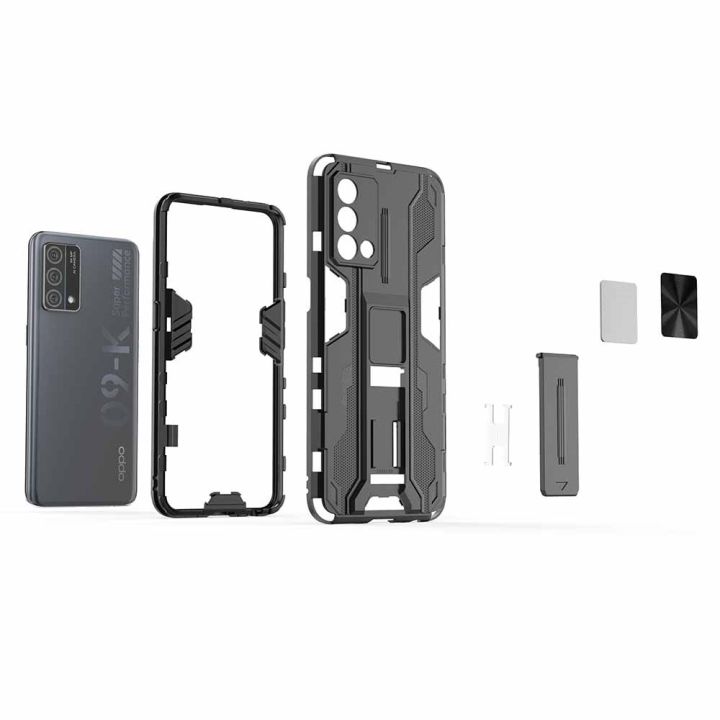xprmy%20for%20Realme%20GT%20Master%20Edition%20Phone%20Case%20Silicone%20TPU%20Hard%20PC%20Luxury%20Armor%20Shockproof%20Invisible%20Stand%20Back%20Cover%20-%20Image%203