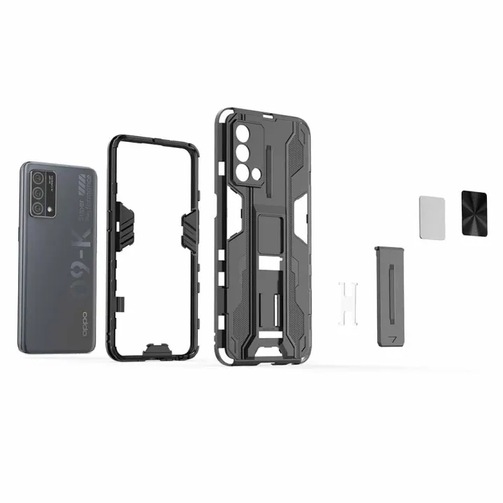 xprmy%20for%20Realme%20GT%20Master%20Edition%20Phone%20Case%20Silicone%20TPU%20Hard%20PC%20Luxury%20Armor%20Shockproof%20Invisible%20Stand%20Back%20Cover%20-%20Image%203