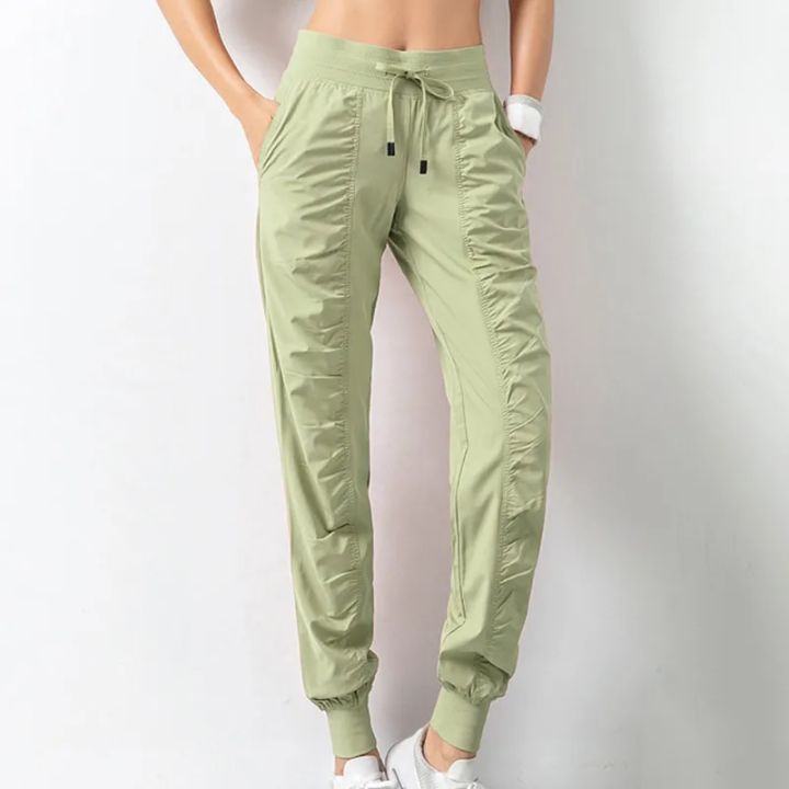 Sport%20Joggers%20Women%20Quick%20Dry%20Athletic%20Gym%20Fitness%20with%20Two%20Side%20Pockets%20Exercise%20Pants%20Sweatpants%20Fabric%20Drawstring%20Running%20-%20Image%205