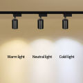 LED track lights, clothing store showcases, spotlights, super bright background wall spotlights, 360 degree rotating living room downlights. 