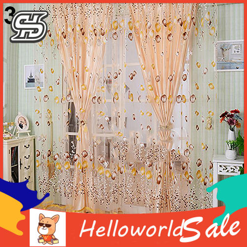 Romantic%20Floral%20Tulle%20Voile%20Room%20Divider%20Door%20Window%20Curtain%20Drape%20Panel%20Sheer%20-%20Image%207