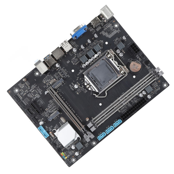 LGA 1151 Motherboard M ATX Dual Channel DDR4 SATA 3.0 Gigabit Network HD VGA Output Desktop Motherboard for Computer