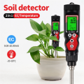 EC Temperature Soil Tester Electrical Conductivity Soil Meter. 
