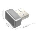 USB Fingerprint Key Reader Support USB 2.0/3.0 Key Reader FIDO U2F Portable Security Key Windows Hello Biometric Mini Reader. 
