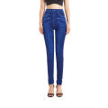 CUHAKCI Solid Color Jeans Ladies Plus Size Jeggings Soft False Denim Yoga Long Pants Women Stretchy Trouser Dropship S-3XL.