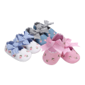 New Baby Shoes Cute Flower Bows Newborn Toddler Baby Girl Shoes Soft GirlsShoes.