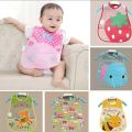 Baby Dining Bib /Baby Neck Bib (Button / Rope System) -1pcs. 