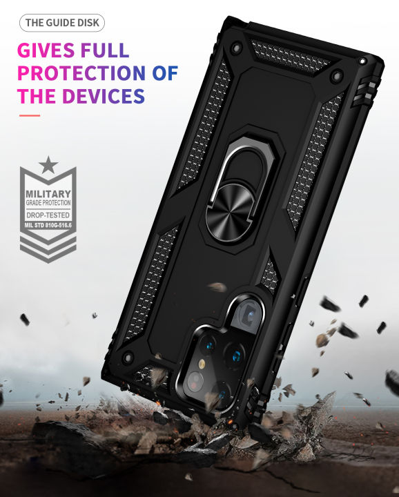 Vantime%20for%20Samsung%20Galaxy%20S22%20Ultra%205G%20Hard%20Case%20Hybrid%20Cover%20Stand%20Holder%20Casing%20-%20Image%203