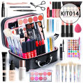 POPFEEL 25/16/8 Pcs Makeup Set KIT014 POPFEEL All In One Makeup Kit Eyeshadow Lip Gloss Lipstick Brushes Eyebrow Concealer Lateil. 