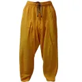 Women's China Linen Patiala Pants – Extra Loose, Traditional Style. 