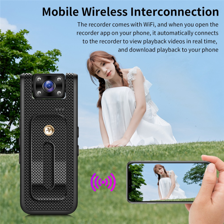 BodyCam%204K%20WiFi%20Pocket%20Camera%20Portable%20Digital%20Video%20Recorder%20Infrared%20Night%20DV%20Riding%20Camcorder%20Camera%20-%20Image%206