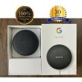New Google Nest Mini 2nd gen Smart Home Assistant Chalk Gray & White Small Speaker. 