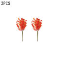 Artificial outdoor autumn flowers, UV resistant plastic plants, non fading artificial autumn flowers used for hanging flowe. 