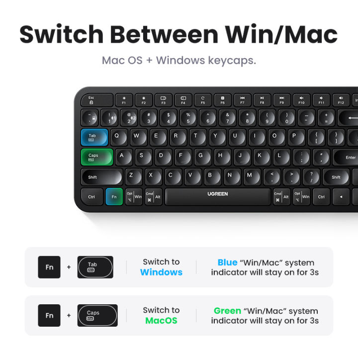 UGREEN%20Mice%20and%20Keyboard%20Wireless%20Bluetooth%20&%202.4GHz%20Keycaps%20for%20Laptop%20MacBook%20iPad%20PC%20Tablet%20Bluetooth%20Keyboard%20-%20Image%209