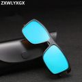 Luxury Brand Men Sunglasses Designer Fishing Shades Driving Classic Square Sun Protective Glasses Male 2019 Oculos Masculino.