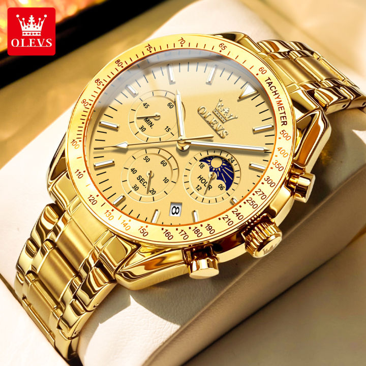 Olevs%203618%20Stainless%20Steel%20Chronograph%20Wrist%20Watch%20For%20Men%20-%20Image%204