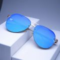 Trendy Cool Metal Frame Rimless Aviator Sunglasses, For Men Women Outdoor Party Vacation Travel Driving Decors Photo Props, 4 Colors Available. 