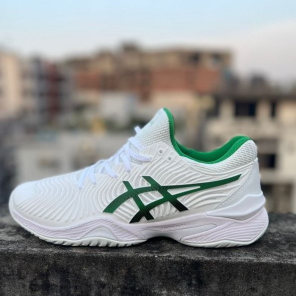 Asics Men S Court FF Novak White Pitch Green Merchant 2025