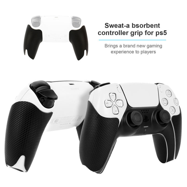 %EF%BC%88NEW%EF%BC%89Professional%20Textured%20Soft%20Rubber%20Handle%20Grips%20for%20PlayStation%205%20PS5%20Controller%20Hudduo%20-%20Image%203