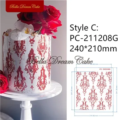 Butterfly/Flower/Relief%20Design%20Cake%20Stencil%20PET%20Chocolate%20Cake%20Side%20Template%20DIY%20Royal%20Cream%20Mould%20Cake%20Decorating%20Tool%20Bakeware%20-%20Image%202