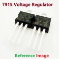 A CLASS LM7915 IC Voltage Regulator IC 15V 1.5A 3 Pin Leads TO-220 Package.