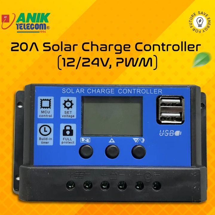 Anik%2020A%20PWM%20Solar%20Charge%20Controller%2012V%2024V%20Solar%20Panel%20Lcd%20Display%20Digital%20PWM%20Charge%20Controller%2020A%20Charging%20And%20Output%20-%20Solar%20Panel%20-%20Image%203
